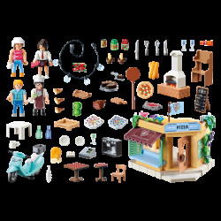 PLAYMOBIL CIUDAD PIZZERIA