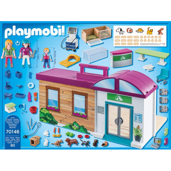 PLAYMOBIL CLINICA VETERINARIA MALETIN Playmobils PLAYMOBIL CLINICA VETERINARIA MALETIN Playmobils