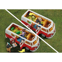 PLAYMOBIL CAMPO VOLKSWAGEN T1 CAMPING BUS