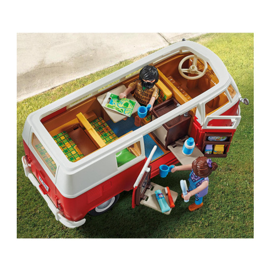 PLAYMOBIL CAMPO VOLKSWAGEN T1 CAMPING BUS Playmobils PLAYMOBIL CAMPO VOLKSWAGEN T1 CAMPING BUS Playmobils