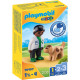 PLAYMOBIL 1.2.3 VETERINARIO CON PERRO Playmobils PLAYMOBIL 1.2.3 VETERINARIO CON PERRO Playmobils
