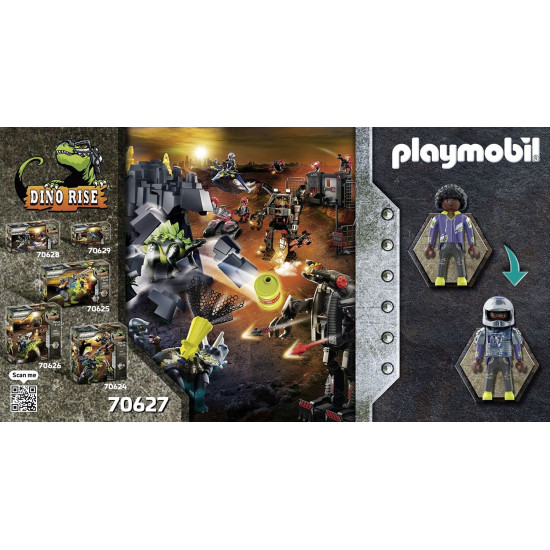 PLAYMOBIL TRICERATOPS: DISTURBIOS POR LAS PIEDRAS Playmobils PLAYMOBIL TRICERATOPS: DISTURBIOS POR LAS PIEDRAS Playmobils