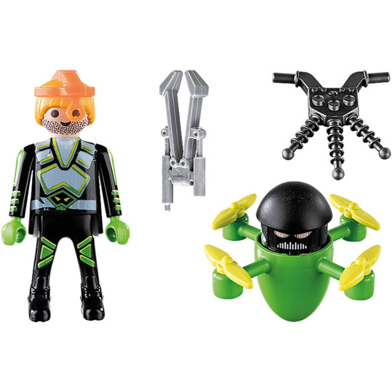 AGENTE CON DRON Playmobils AGENTE CON DRON Playmobils