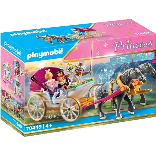 PLAYMOBIL CARRUAJE ROMANTICO TIRADO POR CABALLOS Playmobils