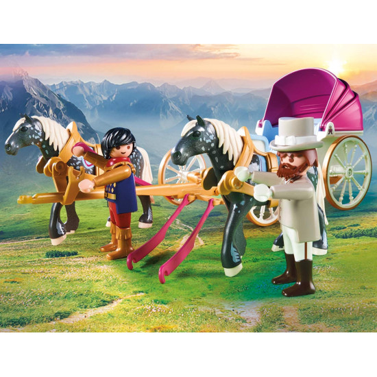 PLAYMOBIL CARRUAJE ROMANTICO TIRADO POR CABALLOS Playmobils PLAYMOBIL CARRUAJE ROMANTICO TIRADO POR CABALLOS Playmobils
