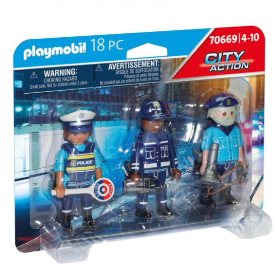 PLAYMOBIL CIUDAD SET FIGURAS POLICIAS Playmobils PLAYMOBIL CIUDAD SET FIGURAS POLICIAS Playmobils