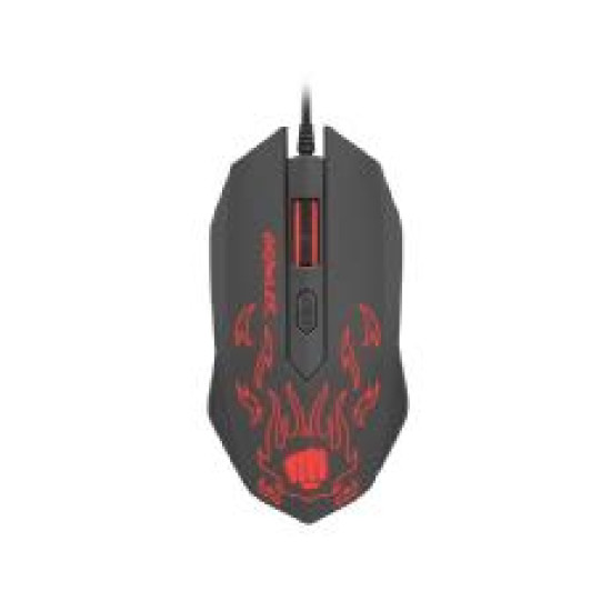 RATON GAMING FURY BRAWLER 1600DPI NEGRO Ratones RATON GAMING FURY BRAWLER 1600DPI NEGRO Ratones
