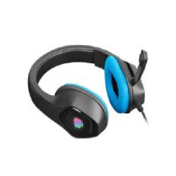 AURICULARES GAMING FURY PHANTOM NEGRO AZUL