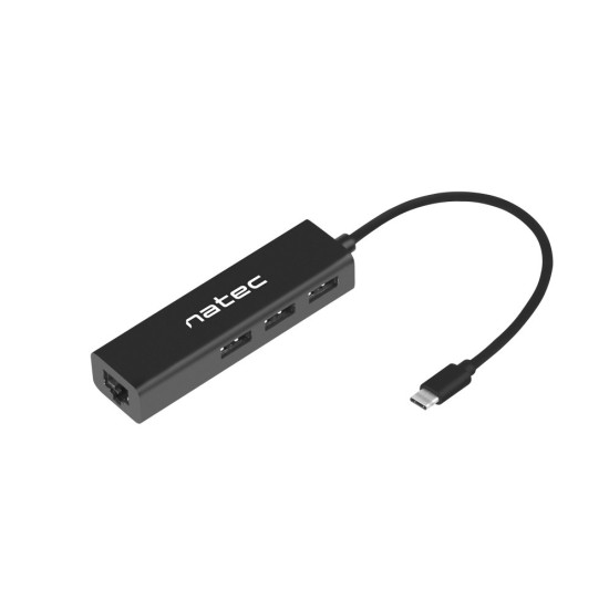 ADAPTADOR NATEC BUTTWEFLY USB - C A RJ45 Hubs