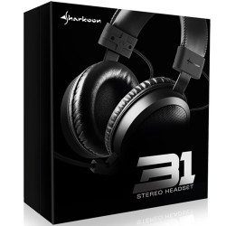 AURICULARES GAMING SHARKOON B1 NEGRO MICROFONO