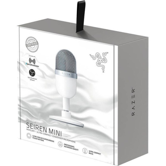 MICROFONO GAMING RAZER SEIREN MINI CONDENSER Micrófonos MICROFONO GAMING RAZER SEIREN MINI CONDENSER Micrófonos