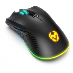 KIT TECLADO + RATON KROM SEMIMECANICO