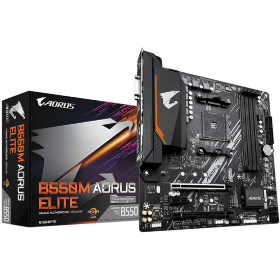 PLACA BASE GIGABYTE B550M AORUS ELITE Placas base