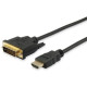 CABLE HDMI EQUIP MACHO A DVI Cables audio vídeo CABLE HDMI EQUIP MACHO A DVI Cables audio vídeo
