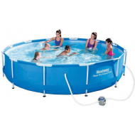 BESTWAY 56681 PISCINA DESMONTABLE TUBULAR 366X76CM