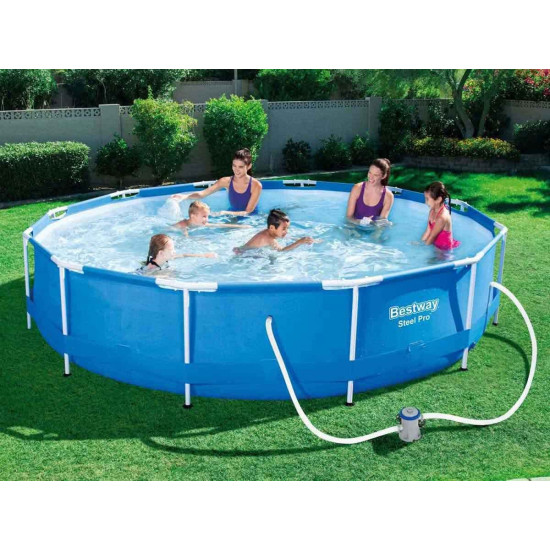BESTWAY 56681 PISCINA DESMONTABLE TUBULAR 366X76CM Piscinas