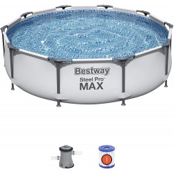 BESTWAY 56416 PISCINA DESMONTABLE TUBULAR 366X76CM