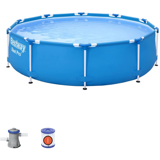 BESTWAY 56679 PISCINA DESMONTABLE TUBULAR 305X76CM Piscinas BESTWAY 56679 PISCINA DESMONTABLE TUBULAR 305X76CM Piscinas