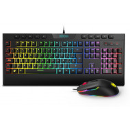 PACK KROM RGB TECLADO MEMBRANA Y