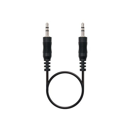 CABLE AUDIO NANOCABLE 1XJACK - 3.5 A 1XJACK - 3.5 Cables audio - vídeo