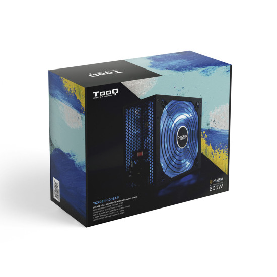 FUENTE ALIMENTACION TOOQ TQXGEII - 600SAP 600W 80+ Fuentes de alimentación FUENTE ALIMENTACION TOOQ TQXGEII - 600SAP 600W 80+ Fuentes de alimentación