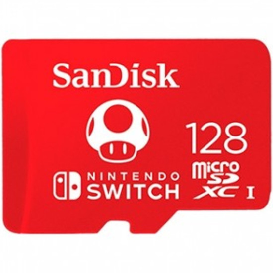 LICENCIA NINTENDO SWITCH UHS I U3 Memorias secure digital (sd)