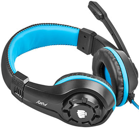 AURICULARES GAMING FURY WILDCAT NEGRO AZUL Auriculares AURICULARES GAMING FURY WILDCAT NEGRO AZUL Auriculares