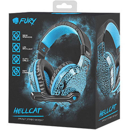 AURICULARES GAMING FURY HELLCAT Auriculares AURICULARES GAMING FURY HELLCAT Auriculares