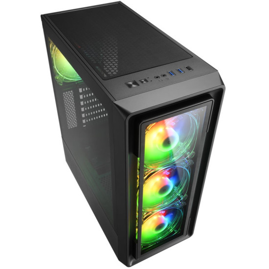 CAJA SHARKOON TK4 RGB ATX 2XUSB3.0 Cajas CAJA SHARKOON TK4 RGB ATX 2XUSB3.0 Cajas
