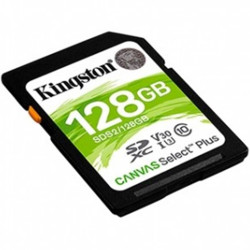 MEMORIA SDXC 128GB KINGSTON CANVAS SELECT