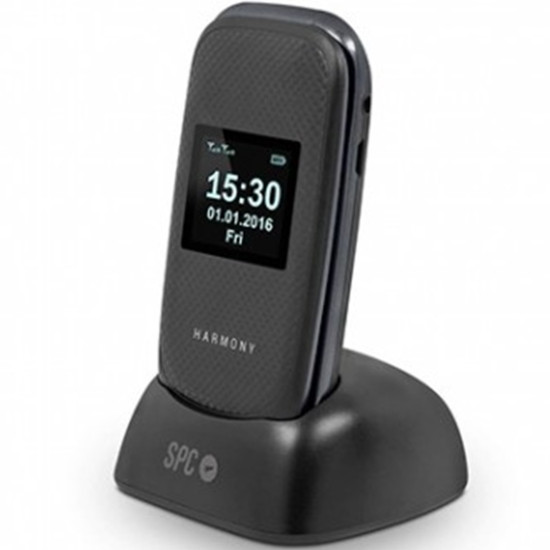 TELEFONO MOVILSPC HARMONY BLACK TIPO TAPA Móviles básicos TELEFONO MOVILSPC HARMONY BLACK TIPO TAPA Móviles básicos