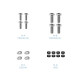 ADAPTADOR VESA TOOQ VMA0200 - B 200X200 200X100 Soportes monitores tv ADAPTADOR VESA TOOQ VMA0200 - B 200X200 200X100 Soportes monitores tv
