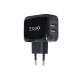 CARGADOR PARED TOOQ USB TQWC - 1S02 2XUSB Baterías y cargadores portátiles CARGADOR PARED TOOQ USB TQWC - 1S02 2XUSB Baterías y cargadores portátiles