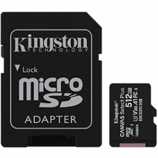 TARJETA MEMORIA MICRO SDXC 512GB KINGSTON Memorias secure digital (sd)