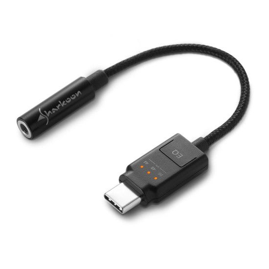 TARJETA SONIDO SHARKOON DAC MOBILE USB - C Tarjetas de sonido