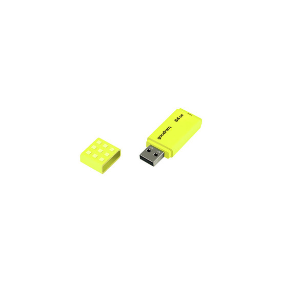 USB 2.0 GOODRAM 64GB UME2 AMARILLO Memorias usb
