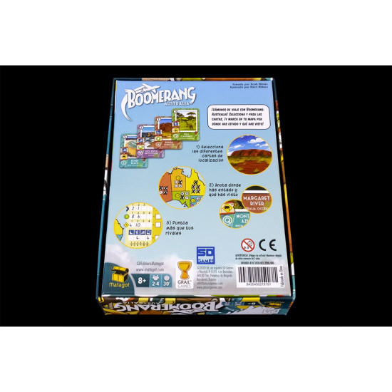 JUEGO MESA BOOMERANG AUSTRALIA PEGI 8 Juegos de mesa