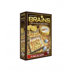 JUEGO MESA BRAINS MAPA DEL TESORO