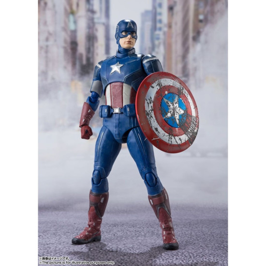 FIGURA TAMASHI NATIONS MARVEL AVENGERS CAPITAN Figuras FIGURA TAMASHI NATIONS MARVEL AVENGERS CAPITAN Figuras