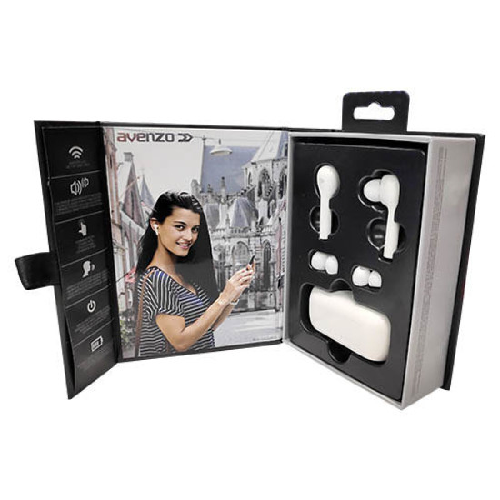 AURICULAR AVENZO TWS CON POWER BANK Auriculares AURICULAR AVENZO TWS CON POWER BANK Auriculares