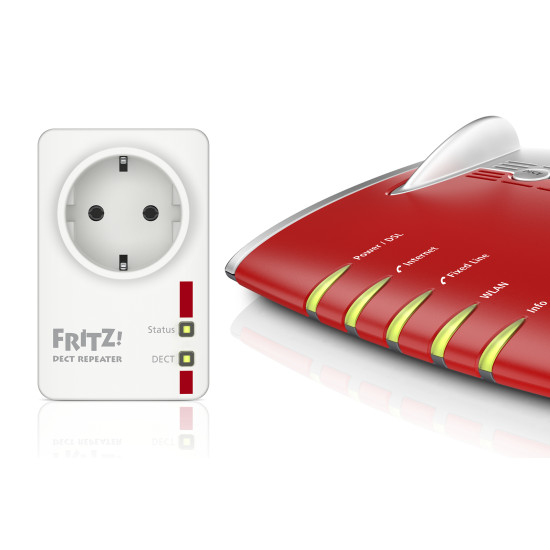 EXTENSOR COBERTURA LOS TELEFONOS FRITZ! DECT Extensores de red EXTENSOR COBERTURA LOS TELEFONOS FRITZ! DECT Extensores de red