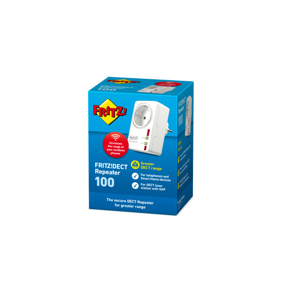 EXTENSOR COBERTURA LOS TELEFONOS FRITZ! DECT Extensores de red EXTENSOR COBERTURA LOS TELEFONOS FRITZ! DECT Extensores de red