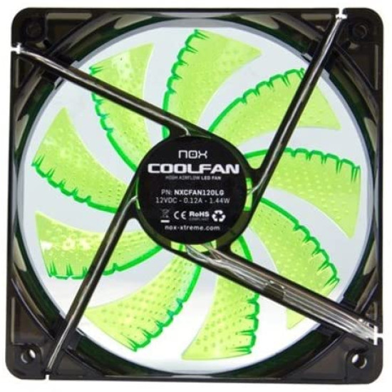 VENTILADOR CAJA NOX COOL FAN LED Ventiladores caja VENTILADOR CAJA NOX COOL FAN LED Ventiladores caja