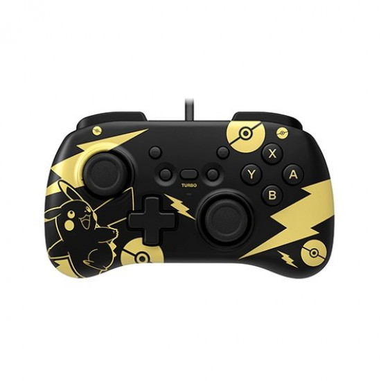 GAMEPAD HORI CONTROLLER MINI PIKACHU BLACK Accesorios nintendo switch