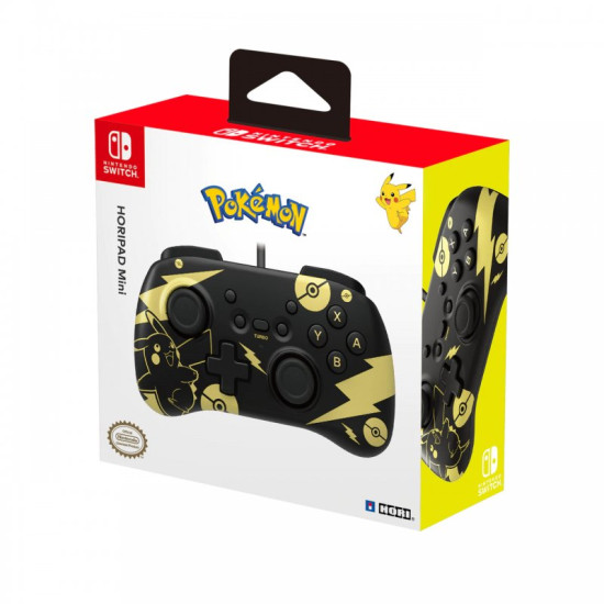 GAMEPAD HORI CONTROLLER MINI PIKACHU BLACK Accesorios nintendo switch GAMEPAD HORI CONTROLLER MINI PIKACHU BLACK Accesorios nintendo switch