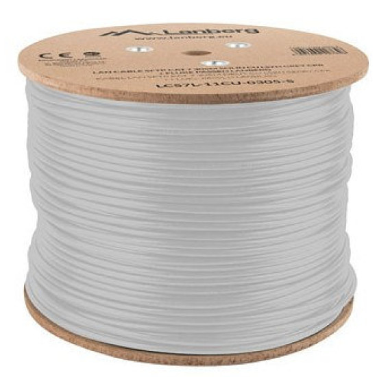 BOBINA CAT.7 LANBERG SFTP 305M SOLID Cables de red BOBINA CAT.7 LANBERG SFTP 305M SOLID Cables de red