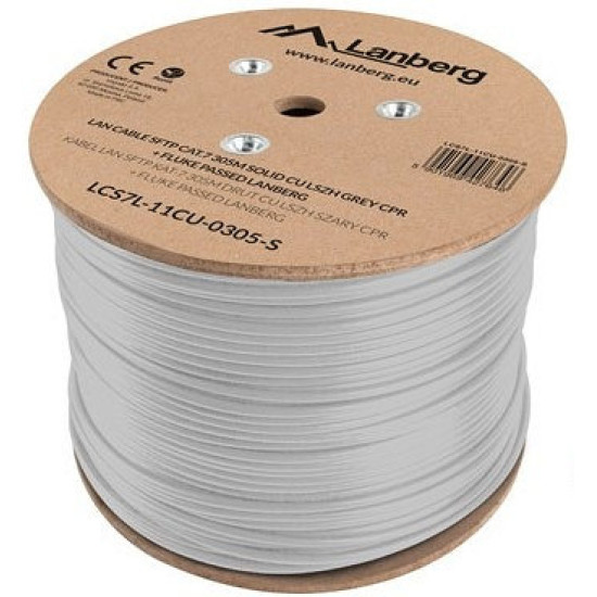 BOBINA CAT.7 LANBERG SFTP 305M SOLID Cables de red BOBINA CAT.7 LANBERG SFTP 305M SOLID Cables de red