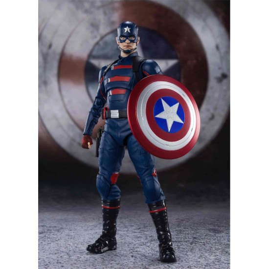 FIGURA TAMASHI NATIONS CAPITAN AMERICA JOHN Figuras