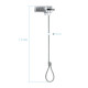 CABLE SEGURIDAD TOOQ COMBINACION 1.5M Accesorios de portátiles CABLE SEGURIDAD TOOQ COMBINACION 1.5M Accesorios de portátiles