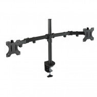 SOPORTE MESA TOOQ DB1232TN - B 2 PANTALLAS
